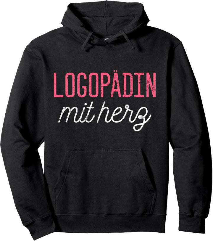 Logopädin Logopädie Sprach Sprechen Therapie Pullover Hoodie