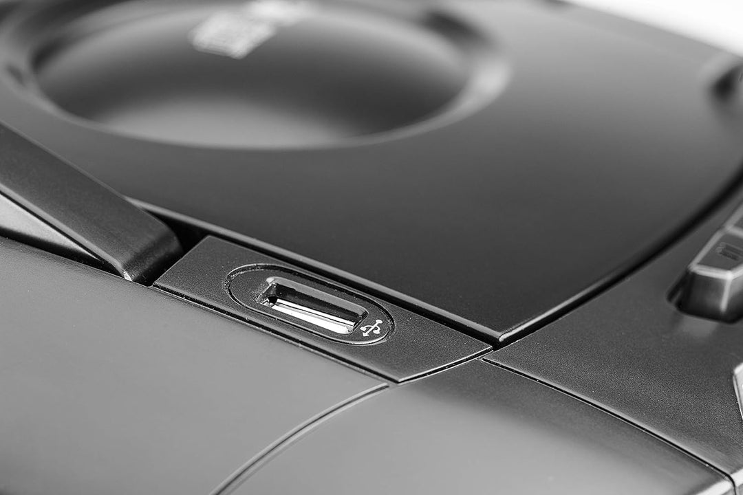 Dual,75961,DAB-P AA8210 Kassettenradiomit Schwarz, Schwarz