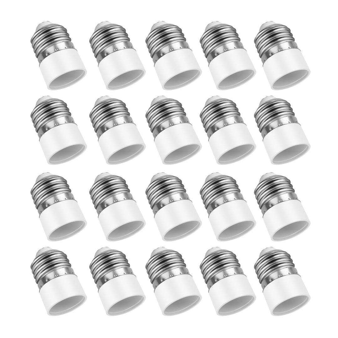 Yiahin E27 auf E14 Lampensockel Konverter, Adapter Fassung von grossem zu kleinem Edisongewinde, E27