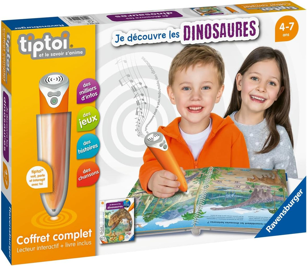 Ravensburger - tiptoi Komplett-Set interaktives Lesegerät + Buch Je, 4005556001439