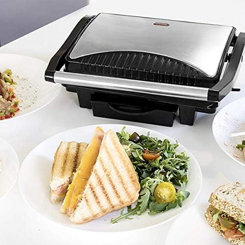 Cecotec Rock´n Grill 1000 W. Elektrischer Grill, RockStone Antihaftbeschichtung, 1000 W, 25,5 x 29,5