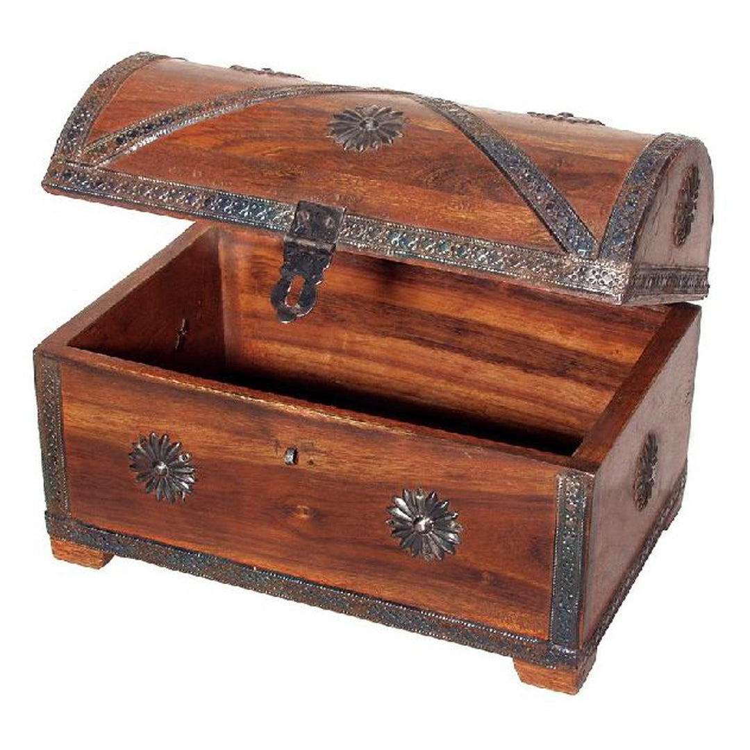 Bartl 107179 Piraten-Schatztruhe, braun