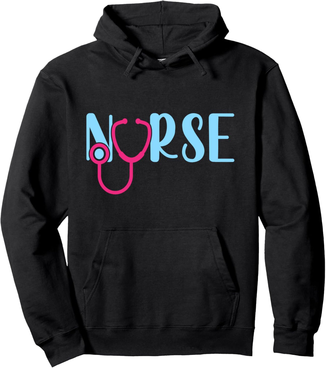 Krankenhaus Krankenpflege Stethoskop Herz Krankenschwester Pullover Hoodie