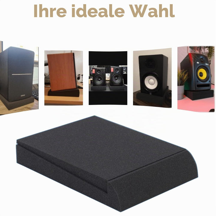 2PCS 20x28x4.2 cm Speaker Sound Insulation Mat Soundproofing Mat Acoustic Foam Board Sponge Sound Ab
