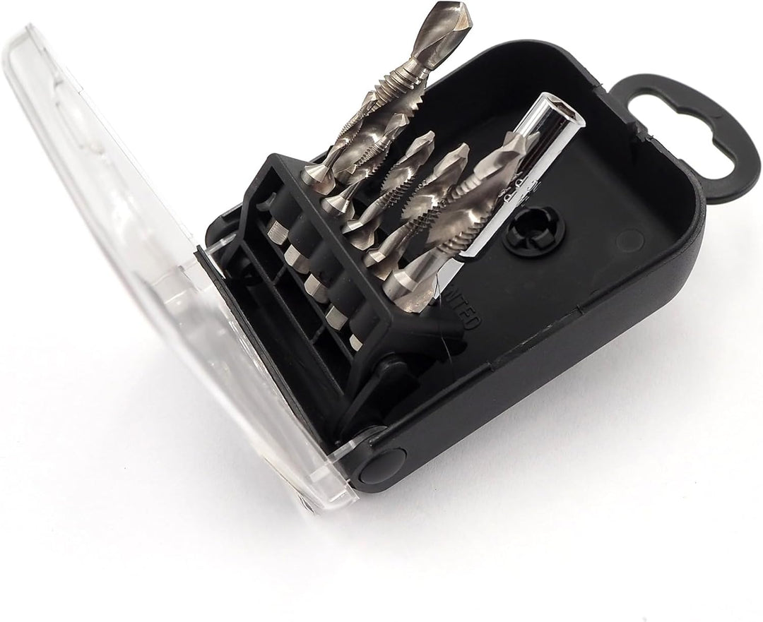 MATADOR Gewindeschneider Set | 3 in 1 Gewindebohrer | M3 - M10 | Bohrer - Gewindeschneider - Entgrat