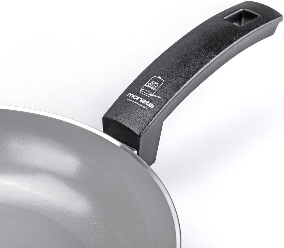 Moneta Innova Wok 1m 28 cm, FineGres Naturbeschichtung (kein PFAS), auch für Induktion, 100% Made in