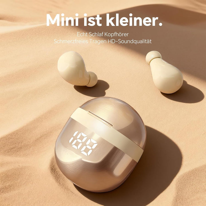 Mini unsichtbare Kopfhörer Bluetooth kabellos in Ear kleinste drahtlose schnurlose Ohrhörer Wireless