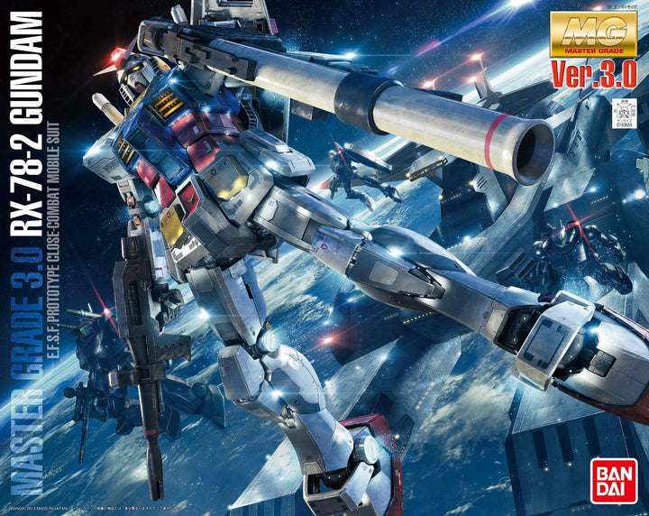 BANDAI Figur Gundam RX-78-2 V3.0 Gunpla MG (1/100)