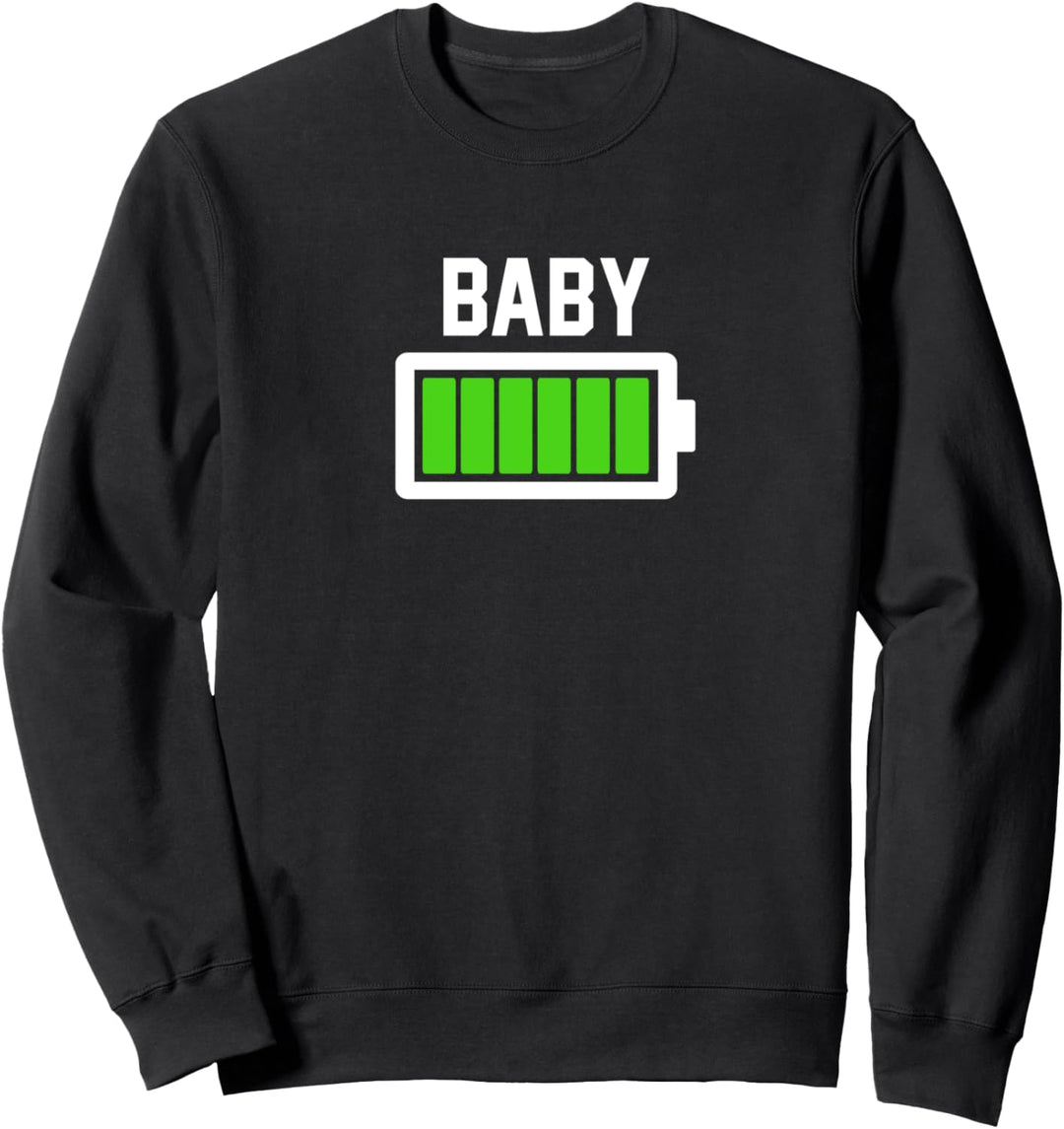Mama Batterie Baby Partnerlook Partner Outfit Look der Welt Sweatshirt