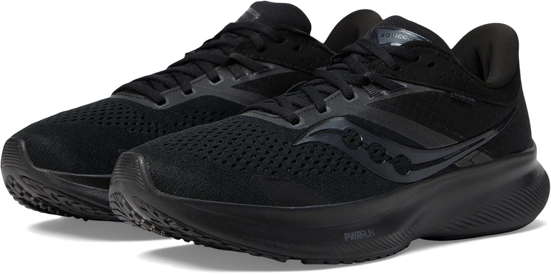 Saucony Herren Ride 16 Sneaker 40 EU Schwarz, 40 EU Schwarz