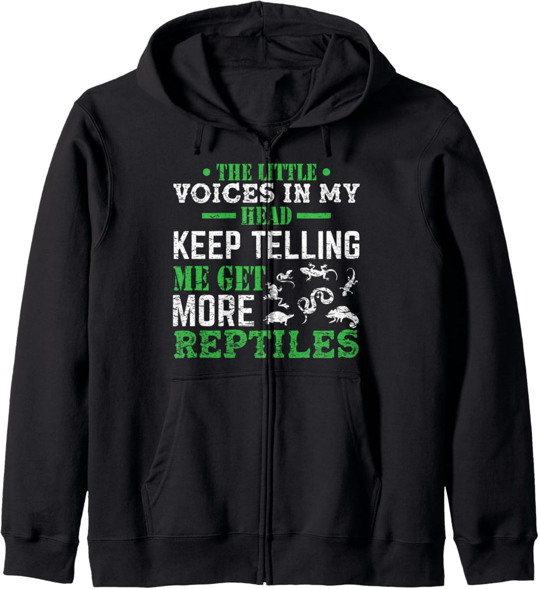 Funny Breeder Get More Reptilien Herping Reptile Kapuzenjacke