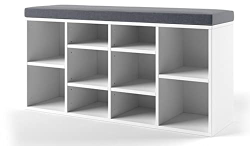 Casa Vital Schuhregal COPYE, weiss, 104x30x54 cm