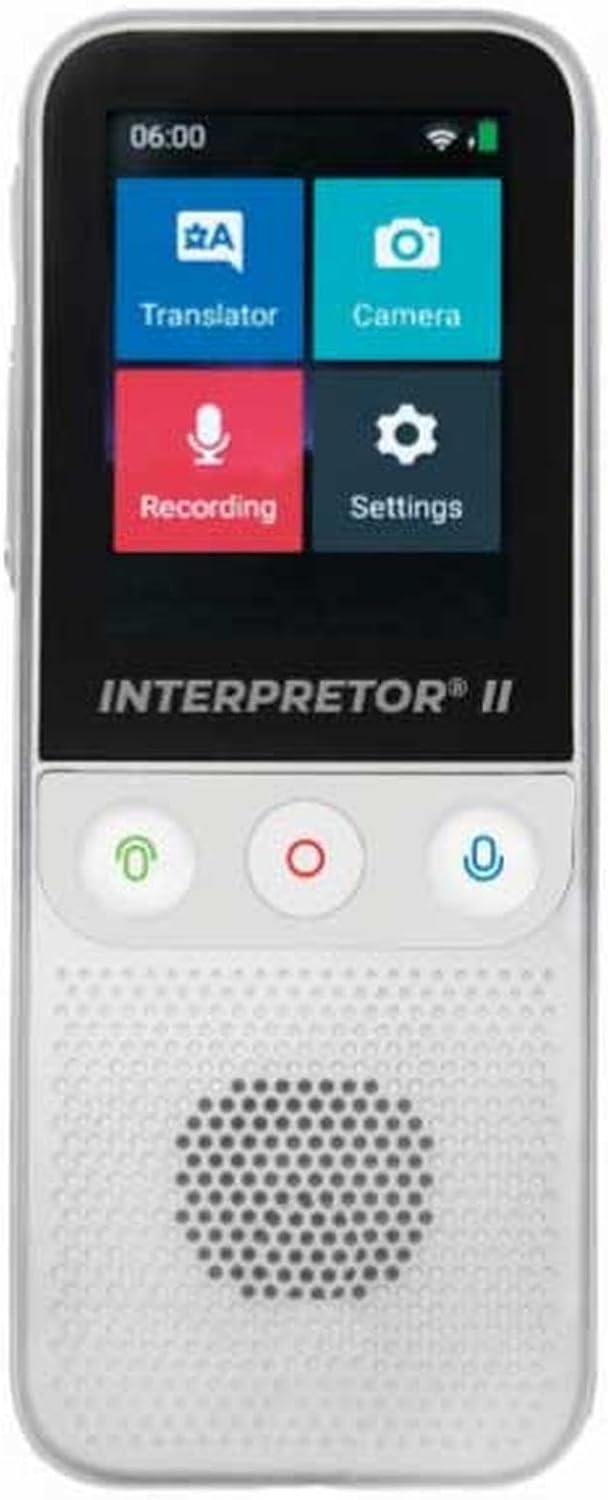 Lexibook NTL3000 Interpretor 3-Instant Voice 137 Sprachen, Fotoübersetzung und Memos, Pro Portable &