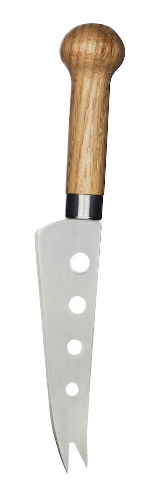 Sagaform 5017125 Käsemesser, Kunststoff, braun, 21,2 cm Messer für weichen Käse, Messer für weichen