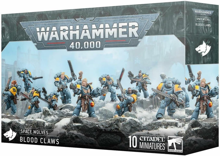 Games Workshop - Warhammer 40.000 - Space Wolves: Blood Claws