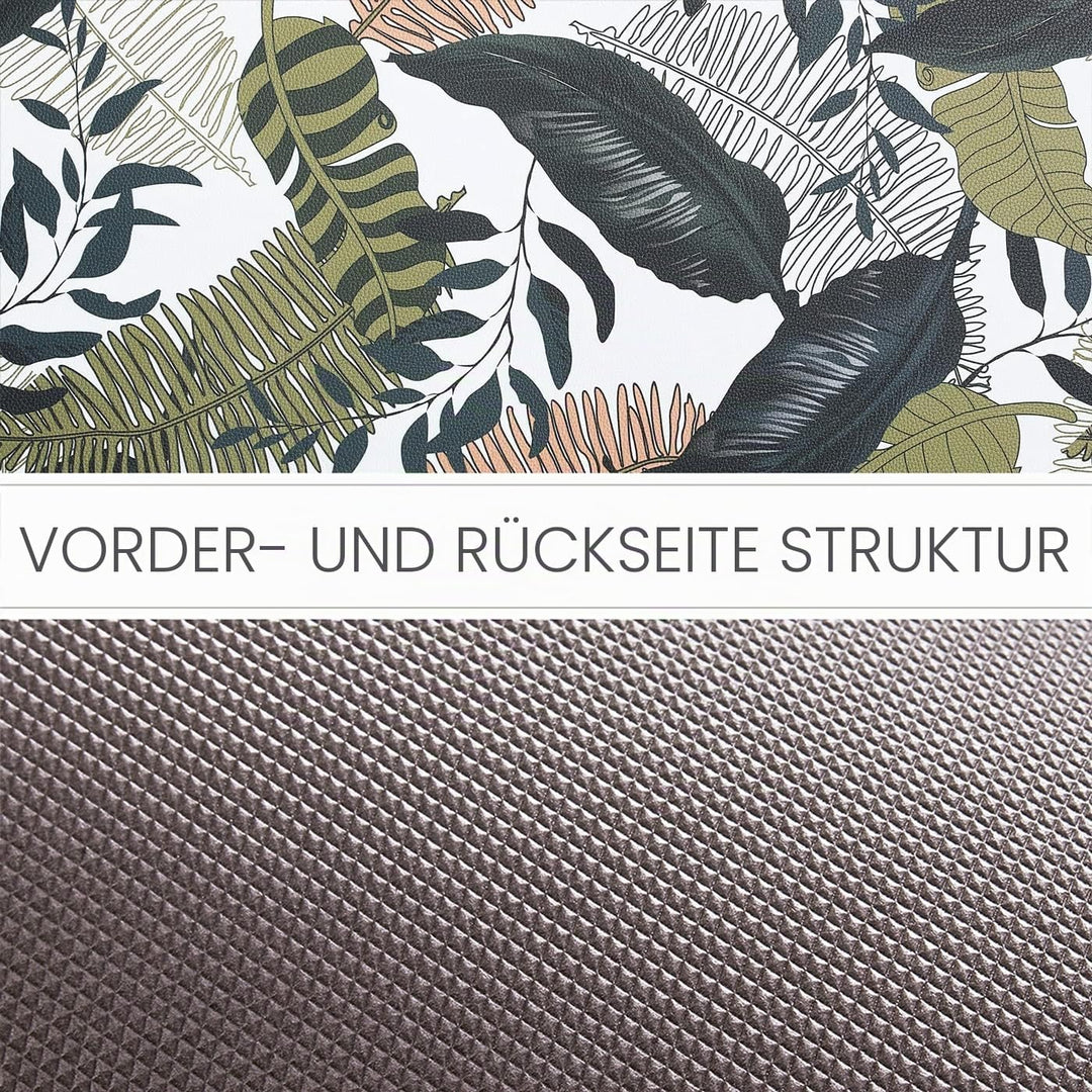 Paco Home Küchenteppich Küchenmatte Küchenläufer PVC rutschfest Teppich Läufer Für Küche Fussmatte V