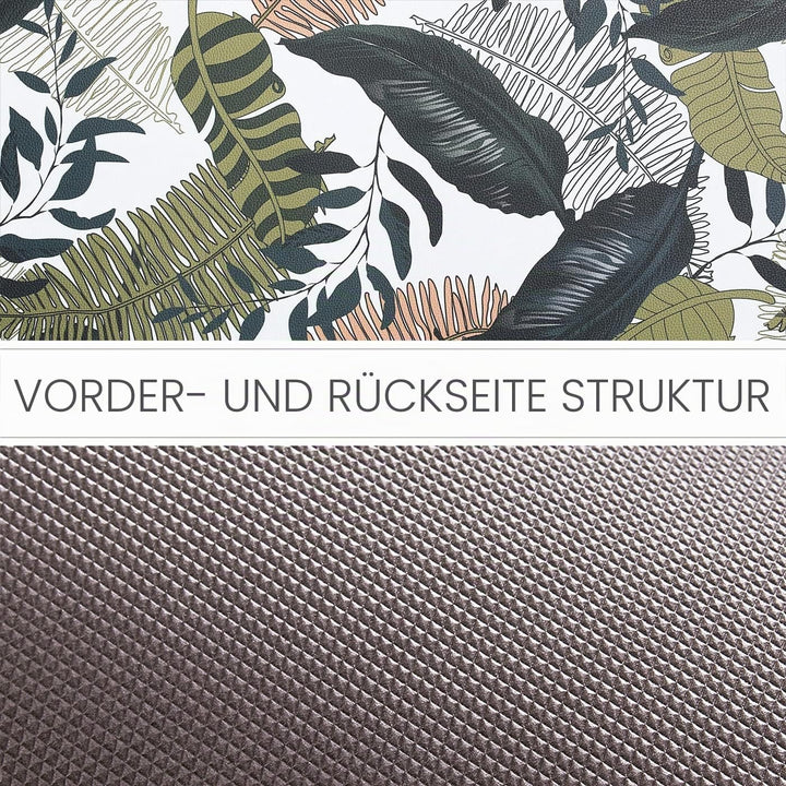 Paco Home Küchenteppich Küchenmatte Küchenläufer PVC rutschfest Teppich Läufer Für Küche Fussmatte V