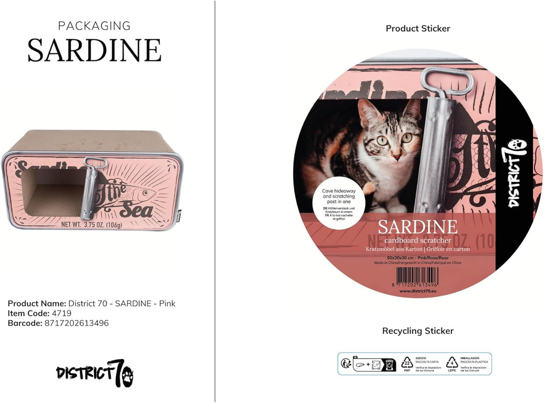 District 70 - Sardine - Pink SARDINE Pink, SARDINE Pink