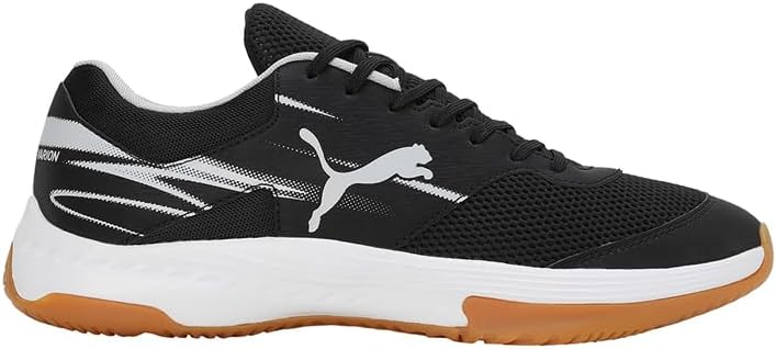 PUMA Herren Varion Ii Hallenturnschuh 40 EU Puma Black Cool Light Gray Yellow Blaze Gum, 40 EU Puma