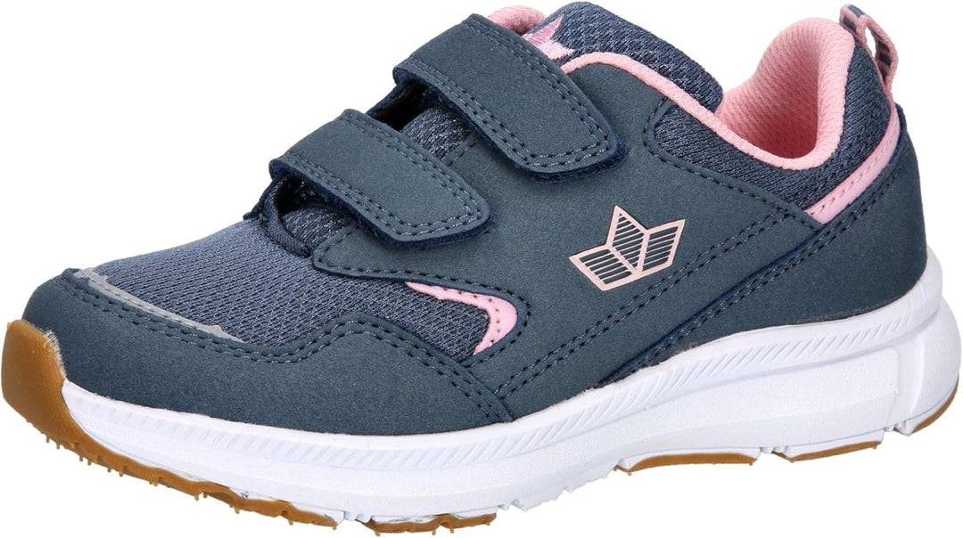 Lico Mädchen Penedo V Sneaker 30 EU Grau Rosa, 30 EU Grau Rosa