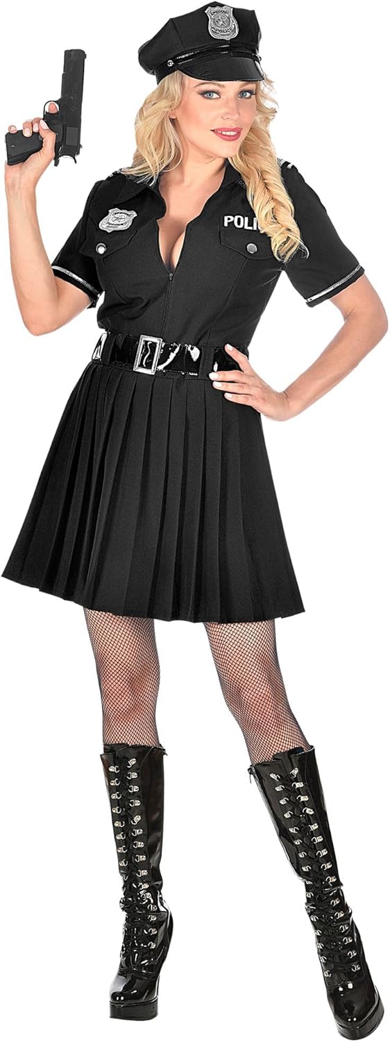 "POLICE OFFICER" (dress, belt) - (L), L