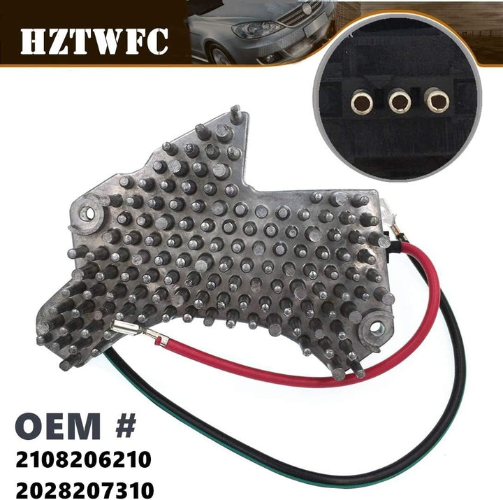 HZTWFC Widerstand des Heizgebläsemotors OEM # 2108206210 2028207310 für Mercrdes-Benz W208 W202 C230