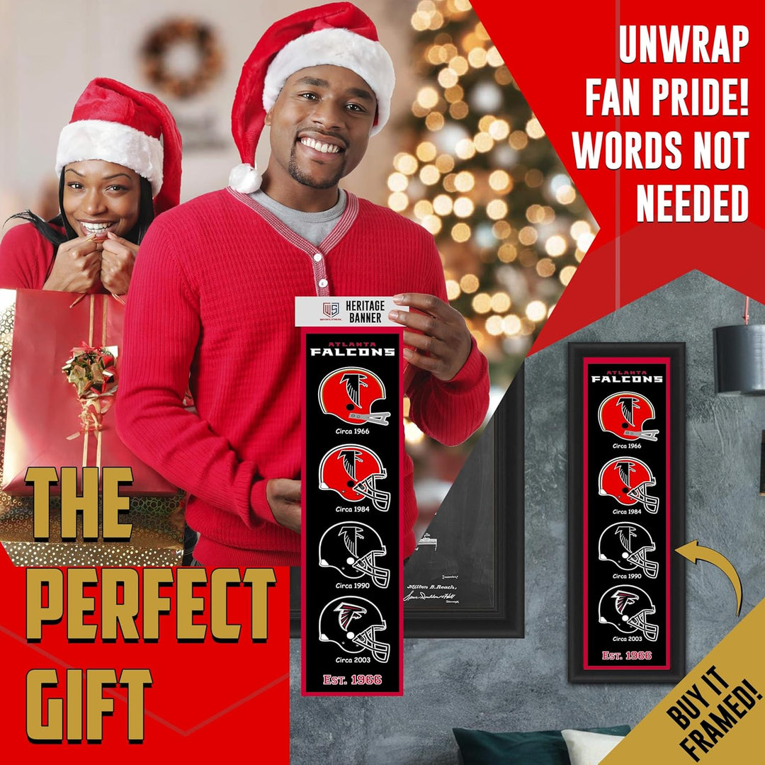 Winning Streak NFL Heritage Banner Atlanta Falcons Einheitsgrösse Atlanta Falcons