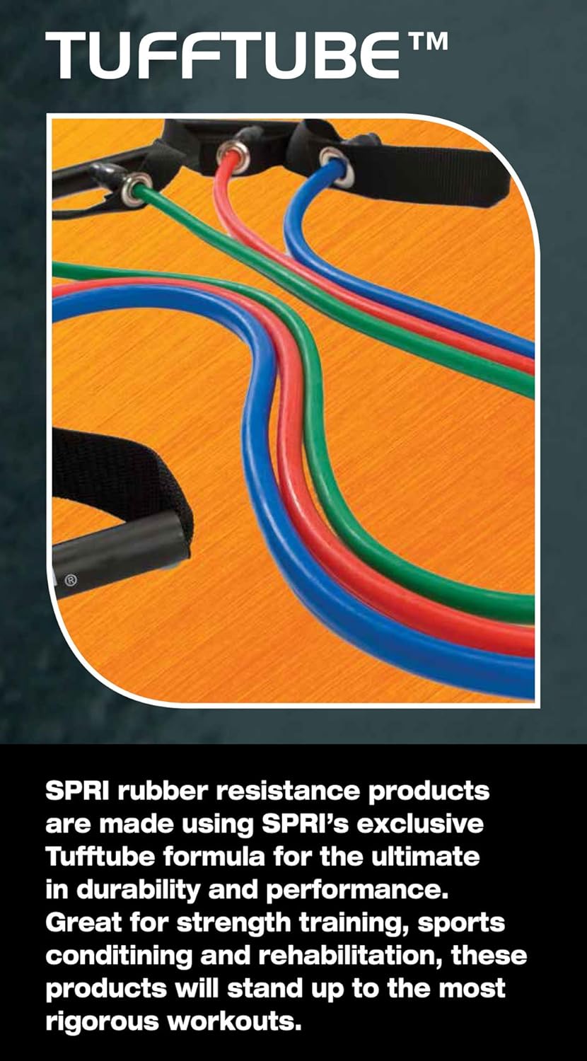 SPRI Xertube Gummiband, elastisch Heavy, Heavy
