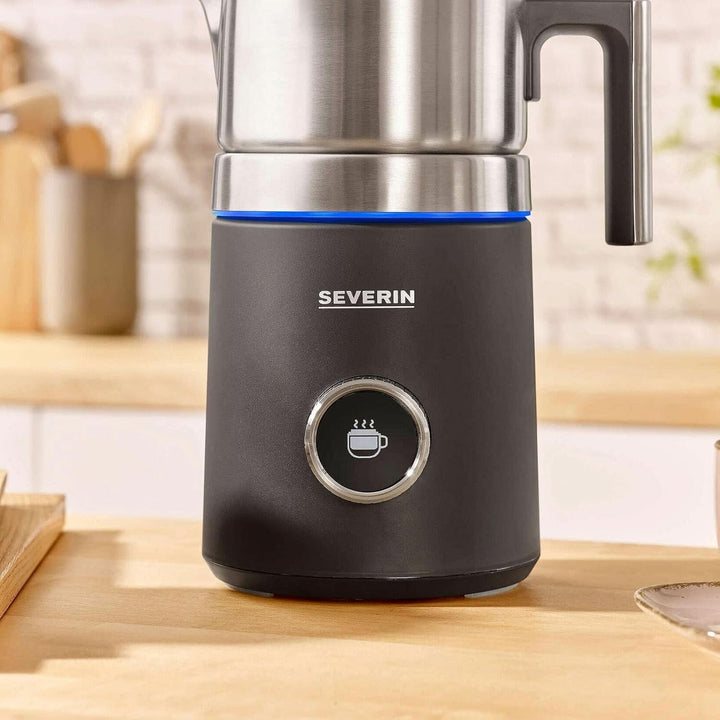 SEVERIN SPUMA 700 PLUS Induktions-Milchaufschäumer, elektrischer Milchaufschäumer ohne Anbrennen, sp