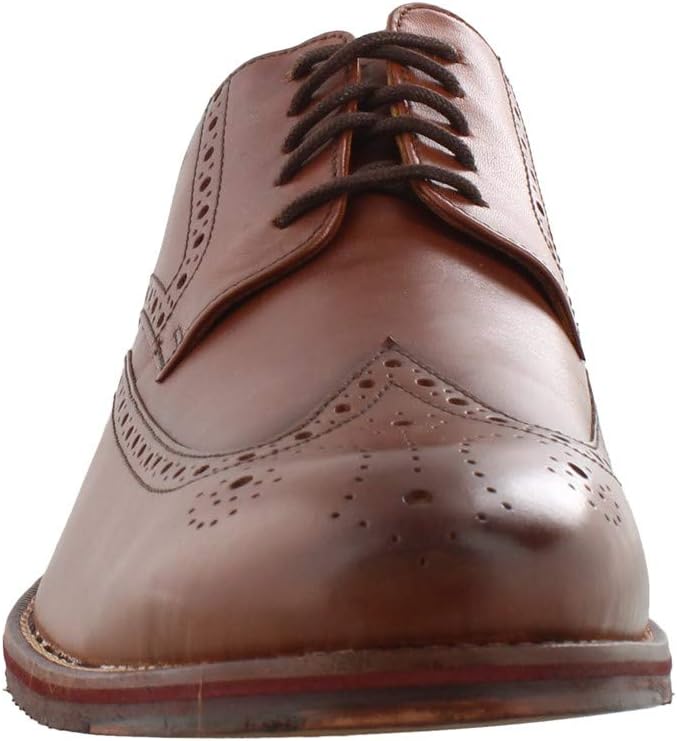 Florsheim Herren Salerno Wing Ox Oxford 41 EU Weit Cognac, 41 EU Weit Cognac