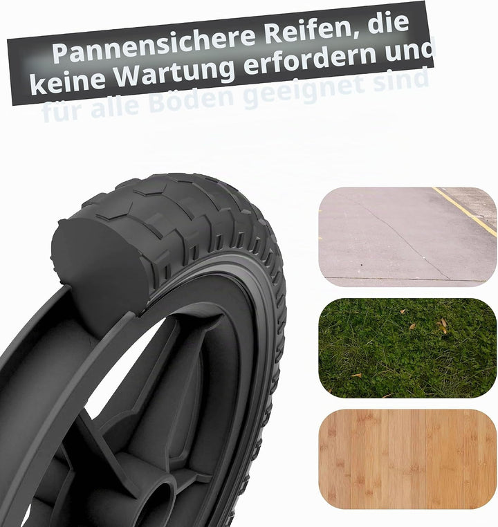 Chillafish Charlie Laufrad, Mit 10 Zoll oder 12 Zoll Reifen, mit Leuchträdern oder Anderen Accessoir