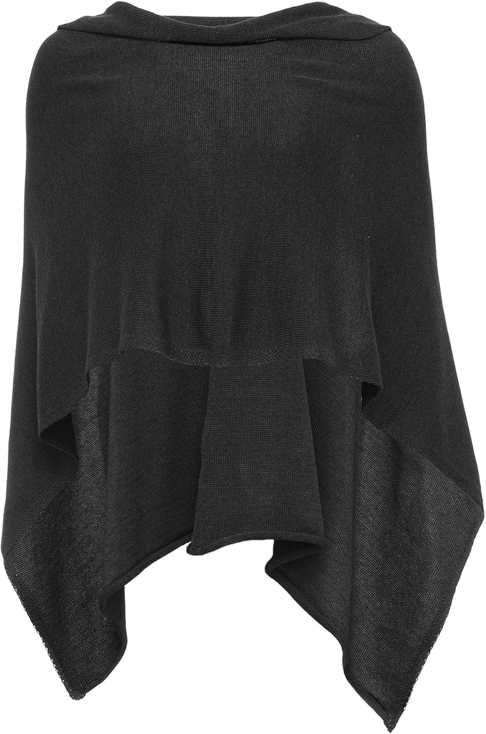 "Cashmere Dreams Poncho-Schal aus Baumwolle - Hochwertiges Cape für Damen - Umhängetuch und Tunika -
