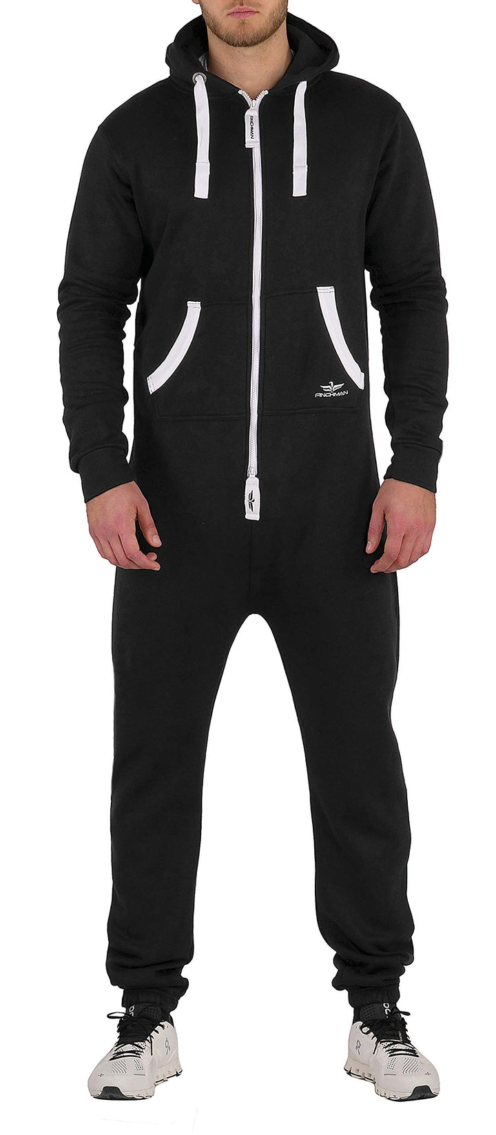 Finchman FMJ18 Herren Jumpsuit Jogger Jogging Anzug Trainingsanzug Overall Hausanzug Warm Winter M S