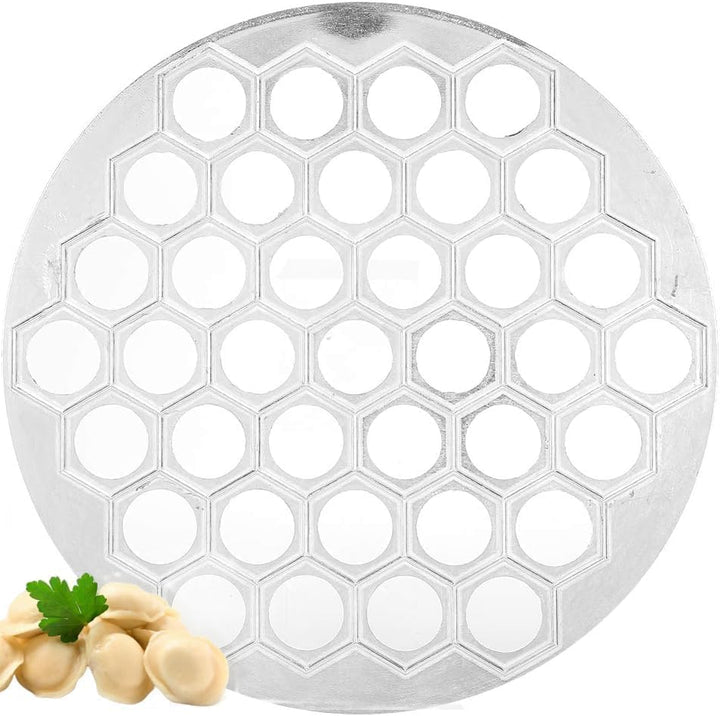 Beufee Russische Ravioli Maker Edelstahl, Pelmeni Maker Form Pelmeni Form Metall Ravioli Presse Und