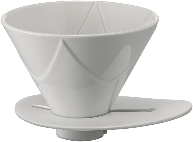 Hario V60 Mugen Kaffee-Tropfer, Grösse 02, Weiss Size 02 Weiss, Size 02 Weiss