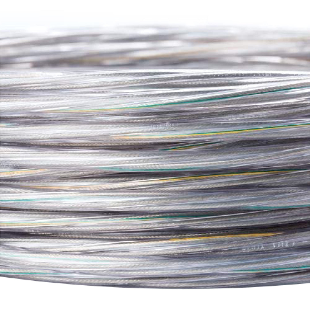Kabel, 10 m, 3-adrig, (3 x 0,75 mm²) - Kunststoffleitung für die Verlängerung von Leuchten, Lampen,
