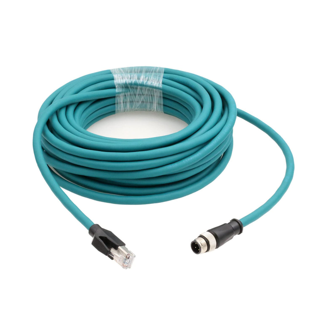 HangTon Ethernet M12 4-Pin D-Codierung RJ45 CAT5e Kabel für Cognex Sick Sensor Industrial Profinet N