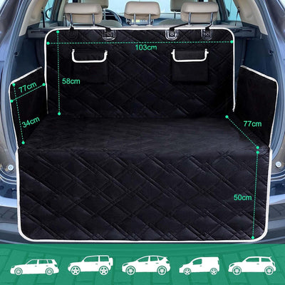 CALIYO Kofferraumschutz Hund, Wasserdicht Hundedecke Auto, Kofferraum schutzmatte Hund, Kombi, Van &