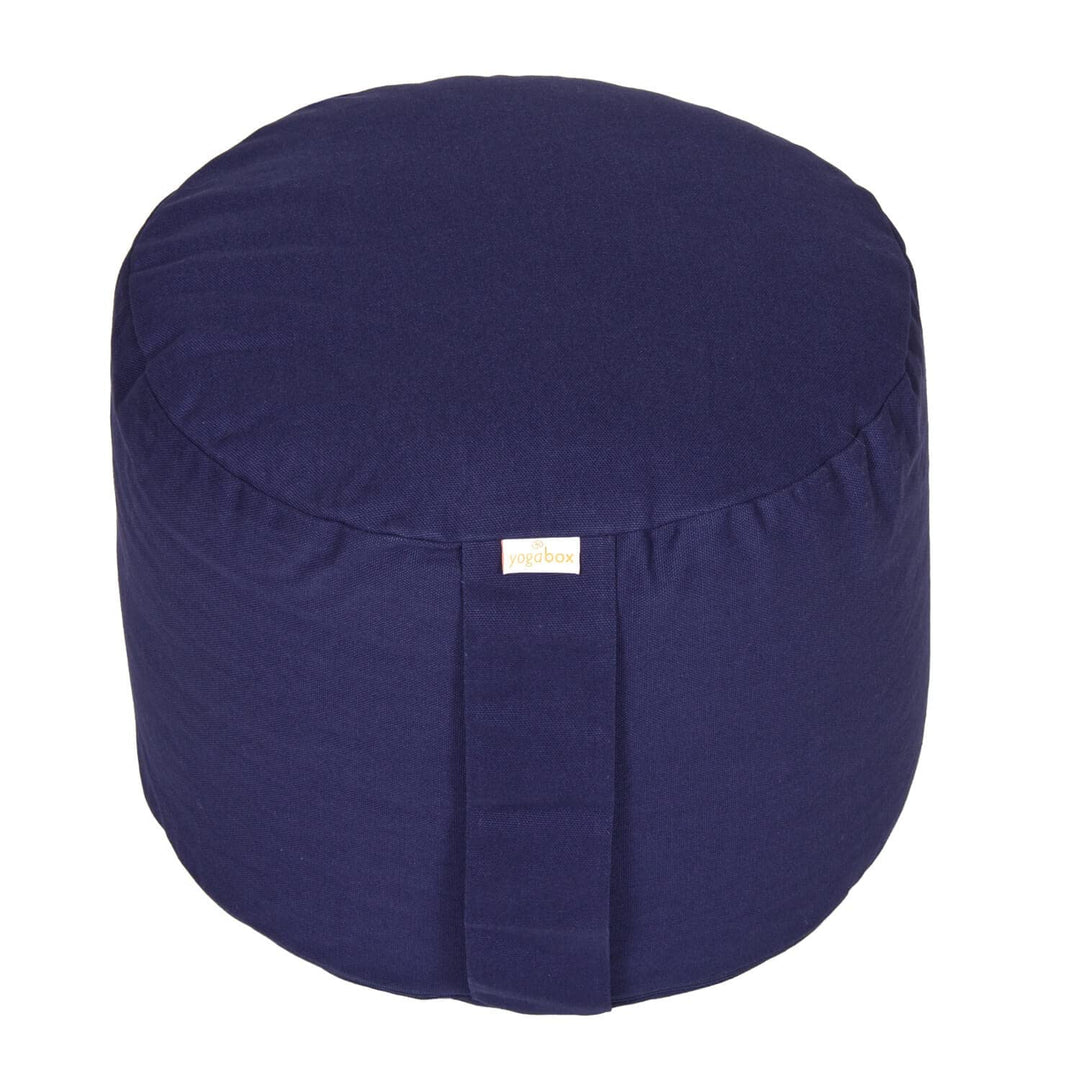 Yogabox Hochwertiges Meditationskissen Rondo Big - Yogakissen extra hoch Bezug und Innenkissen 100%