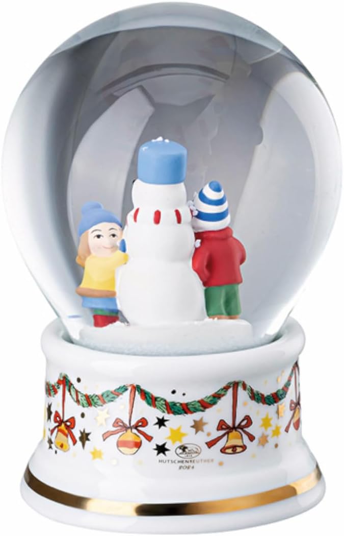 Schneekugel 2024-Weihnachtsleuchten 8 cm