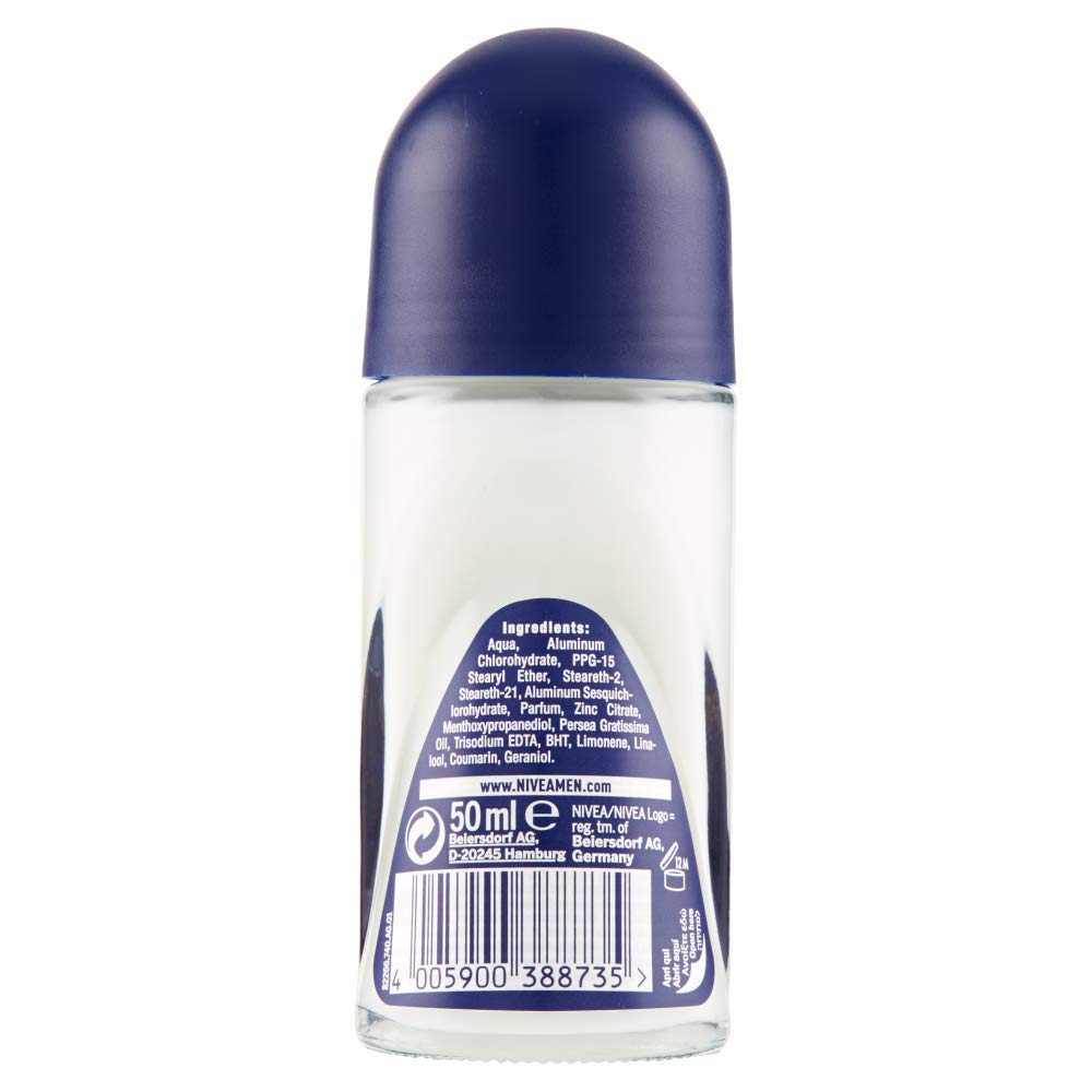 Nivea Stress Protect Men Deo Roll-On, 6er Pack (6 x 50 ml), Stress Protect