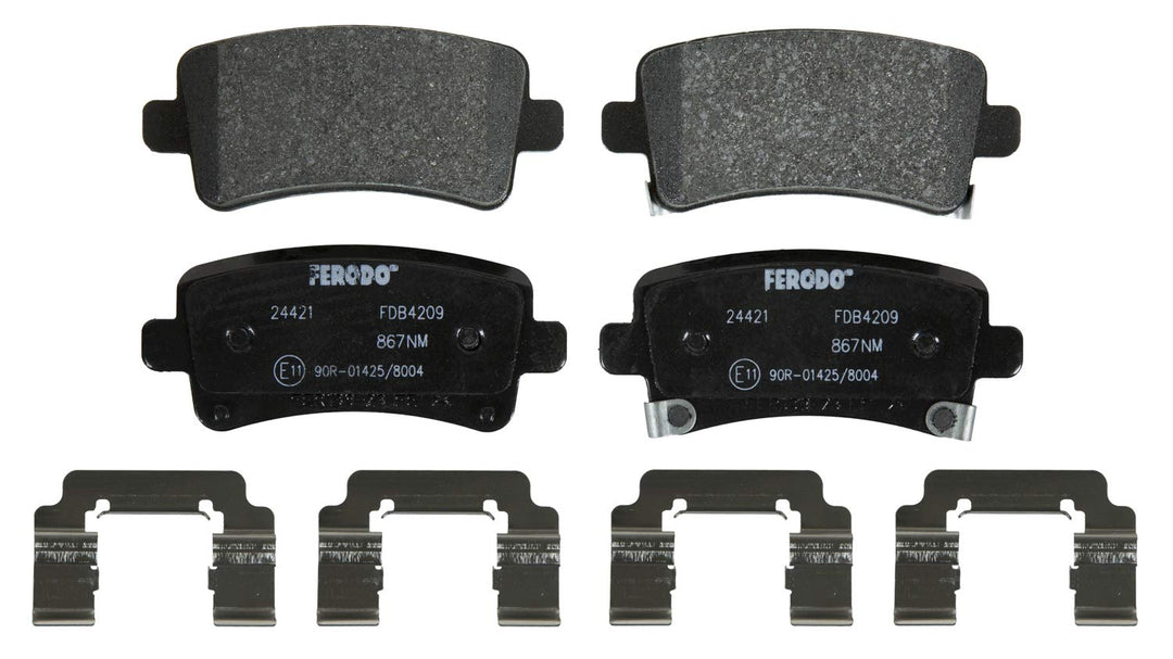 Ferodo FDB4209 Bremsbelagsatz, Scheibenbremse - (4-teilig) - (4 Stück)