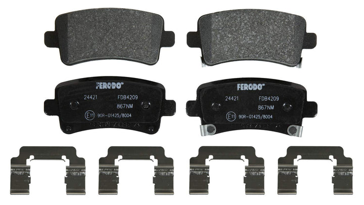 Ferodo FDB4209 Bremsbelagsatz, Scheibenbremse - (4-teilig) - (4 Stück)