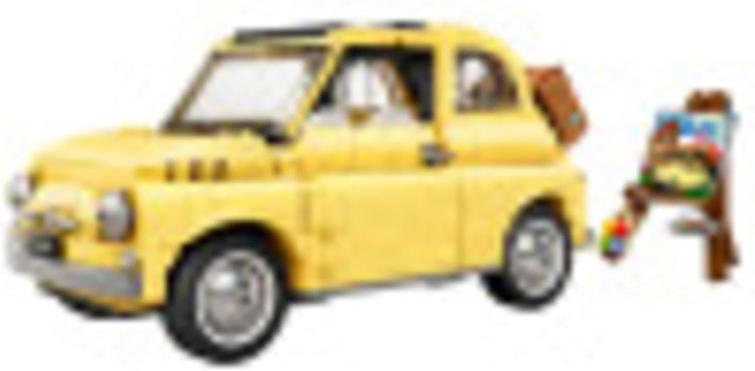 LEGO Creator Expert Fiat 500 10271 Toy Car Building Set for Adults and Fans of Model Kits Sets Idea,