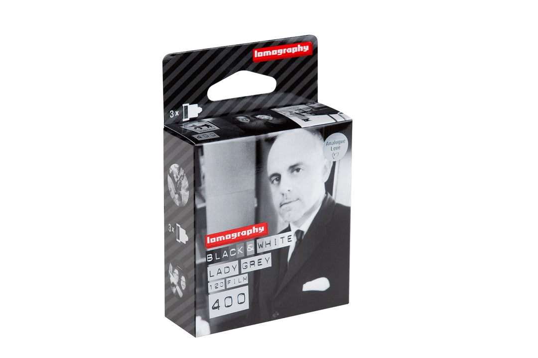 Lomography Lady Grey 400 ISO 120 3 Pack