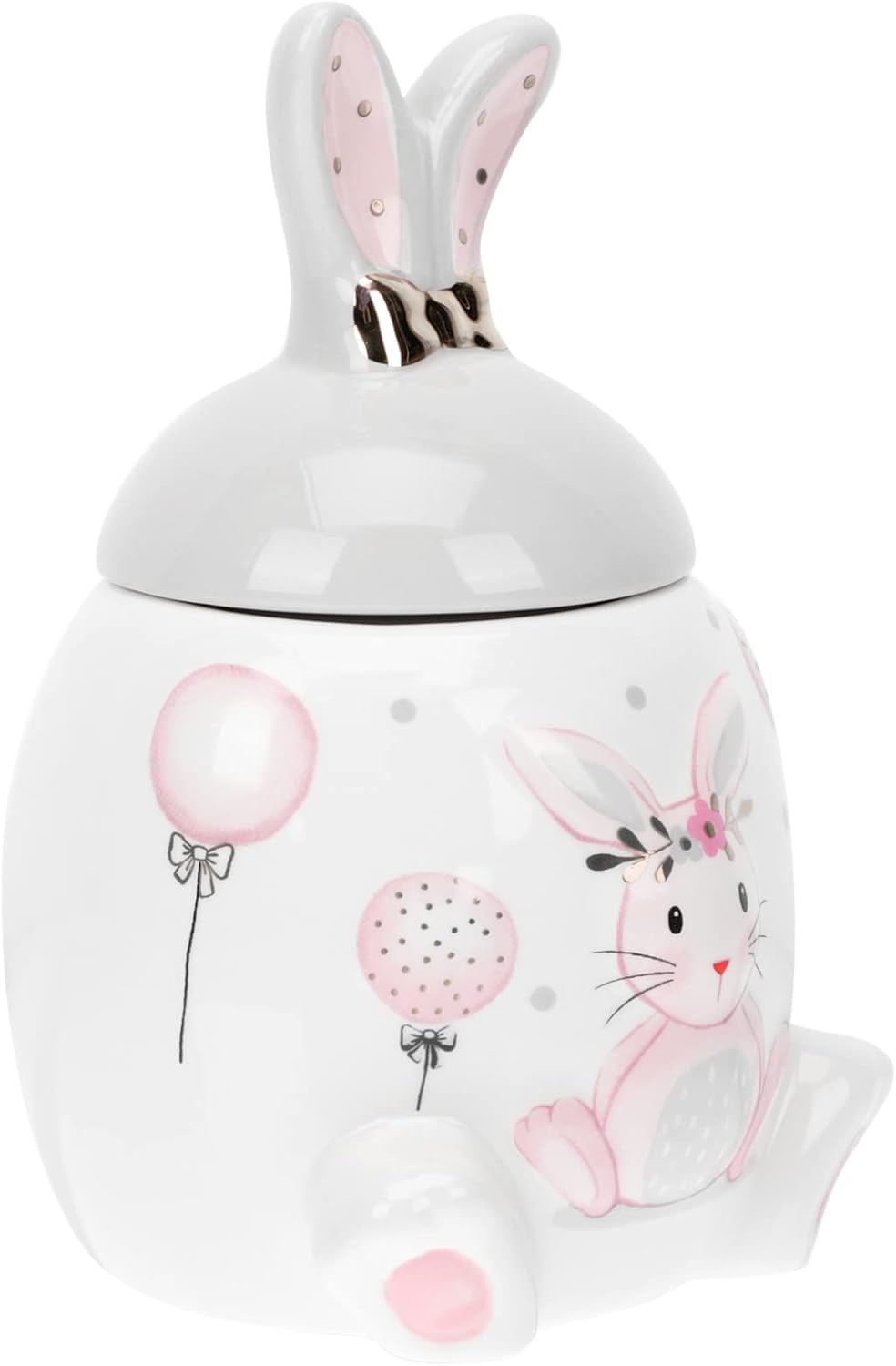 Cabilock Bonbonglas Mit Deckel Keramik Dosen Ostern Bonbon Dose Porzellan Teedose Sü?igkeiten Vorrat