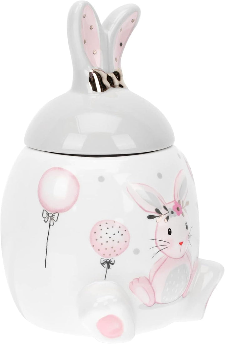 Cabilock Bonbonglas Mit Deckel Keramik Dosen Ostern Bonbon Dose Porzellan Teedose Sü?igkeiten Vorrat