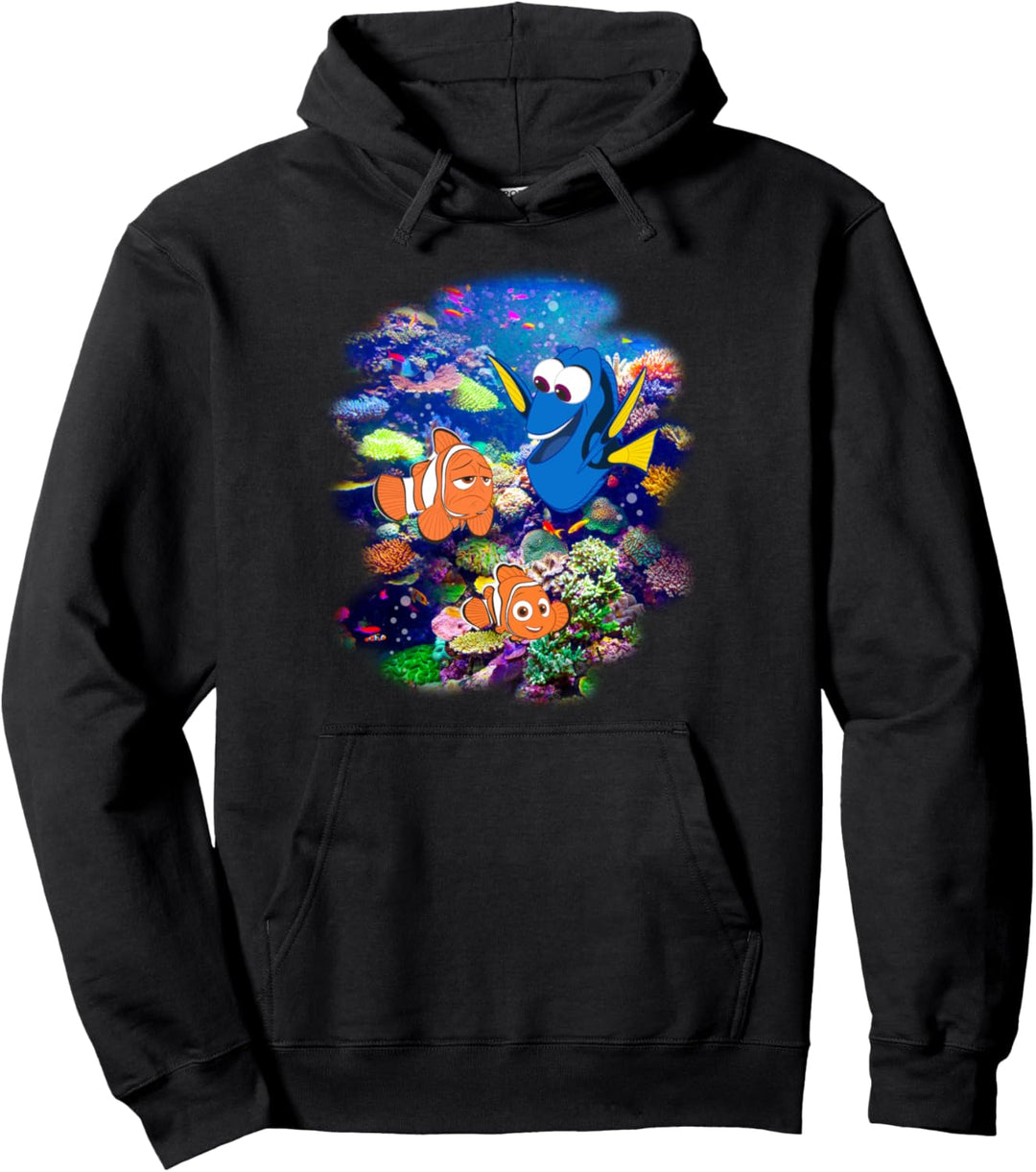 Disney Pixar Finding Dory Nemo Rainbow Reef Pullover Hoodie