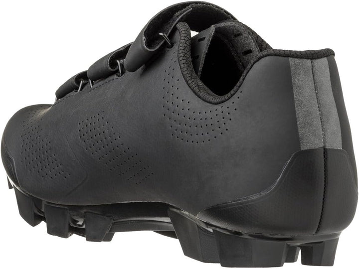 AGU Unisex Scarpe MTB M410 Unisex Nero - Suola in Nylon E Chiusura inScarpe MTB M410 Unisex Nero - S