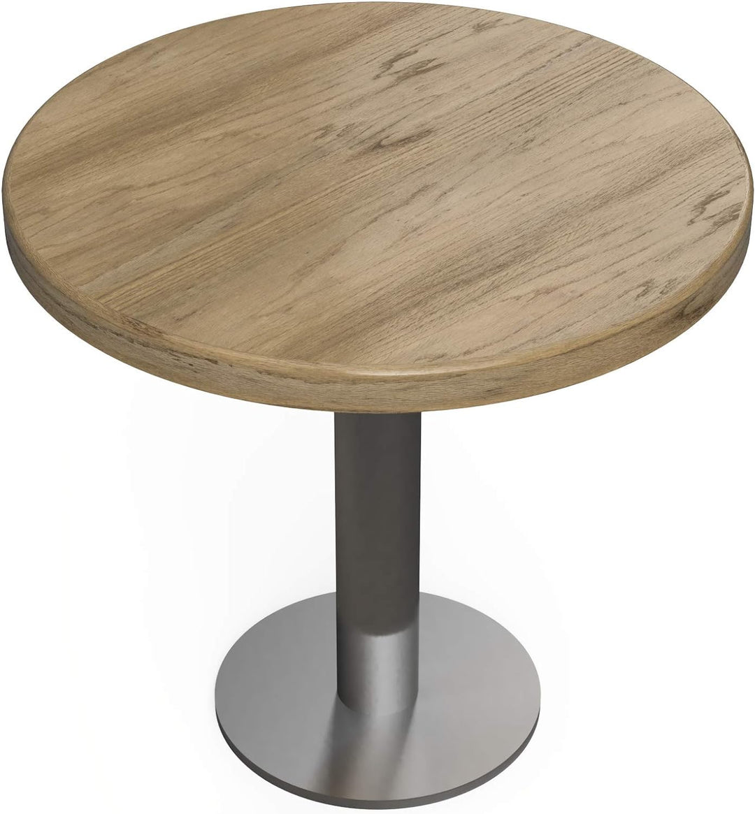 ONPIRA Untergestell Rund Edelstahl Tischgestell Bistrotisch Bodenplatte Ø45cm